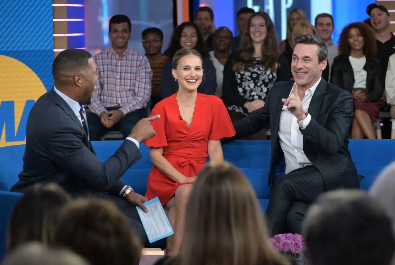 Natalie Portman Images at Good Morning America in New York